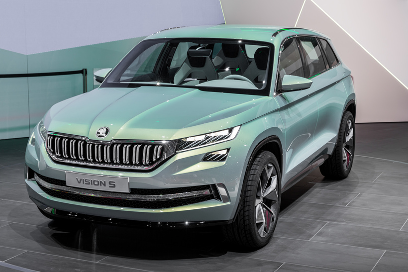 Блог - SKODA VisionS: в Женеве представлен концепт нового SUV SKODA VisionS: в Женеве представлен концепт нового SUV