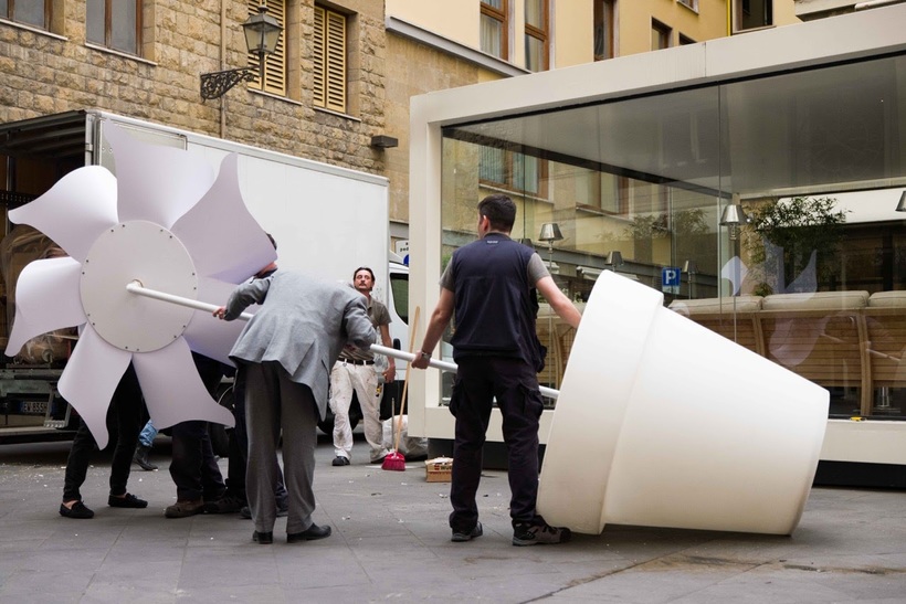 Отель Gallery Hotel Art во Флоренции представил потрясающую художественную инсталляцию