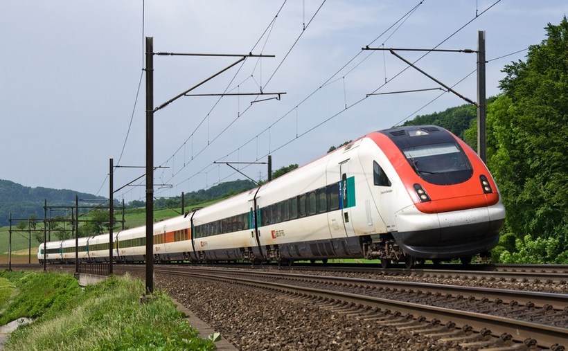 Поезд компании Трениталия