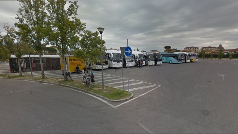 Автостанция Via Pietrasantina Parcheggio Автостанция Via Pietrasantina Parcheggio