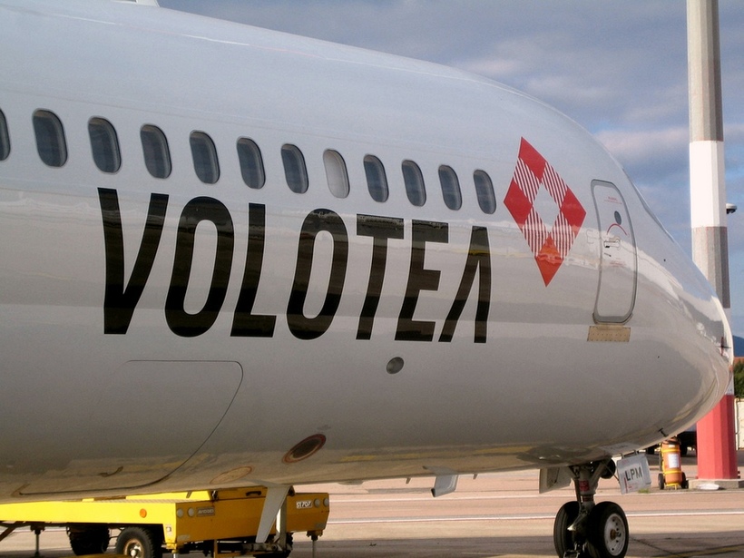 Самолет авиакомпании Volotea