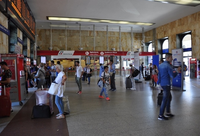 Bologna central bus station