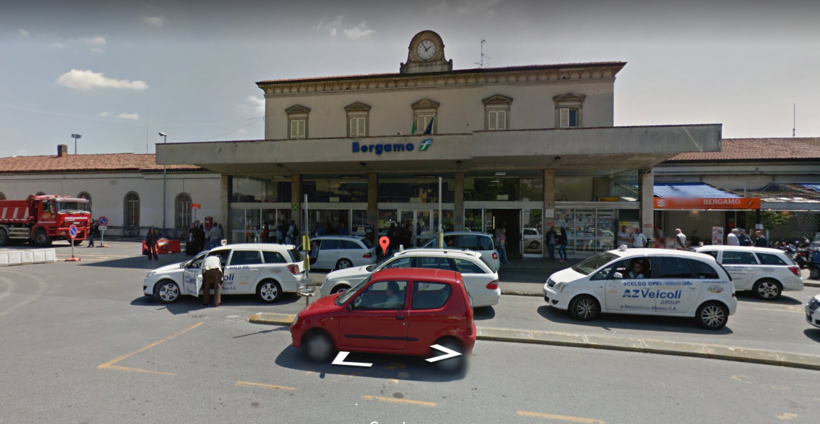 Вокзал в Бергамо