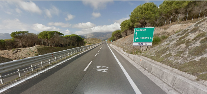 Трасса А3 до Салерно