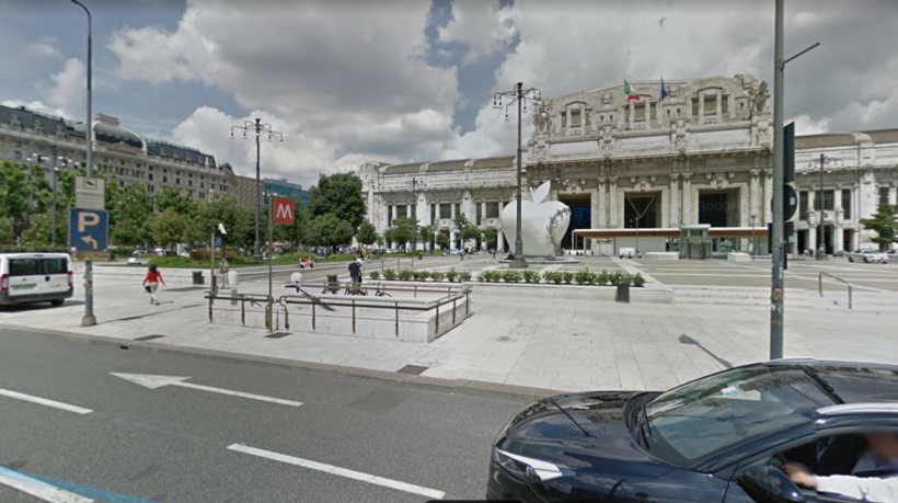 Центральный вокзал Милана и станция метро