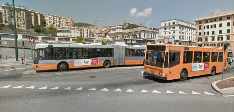 Автостанция в Генуе