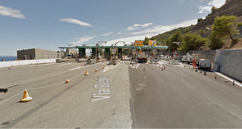 Въезд на трассу