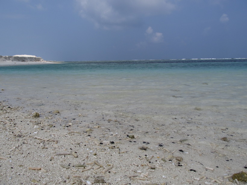 Островной пляж