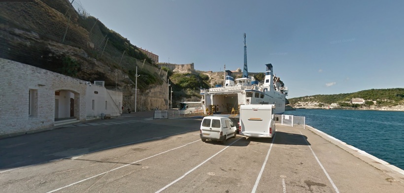 Причал в Бонифачо