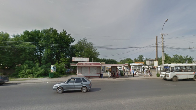 Остановка маршрутки