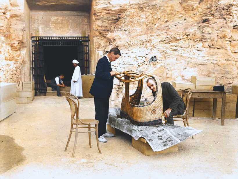 Блог - 1922 год: Открытие гробницы Тутанхамона. Уникальные кадры удивительной находки 1922 год: Открытие гробницы Тутанхамона. Уникальные кадры удивительной находки