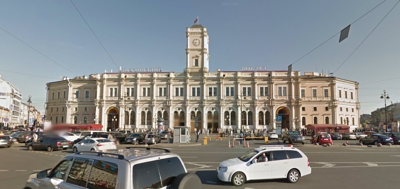 Московский вокзал в Санкт-Петербурге