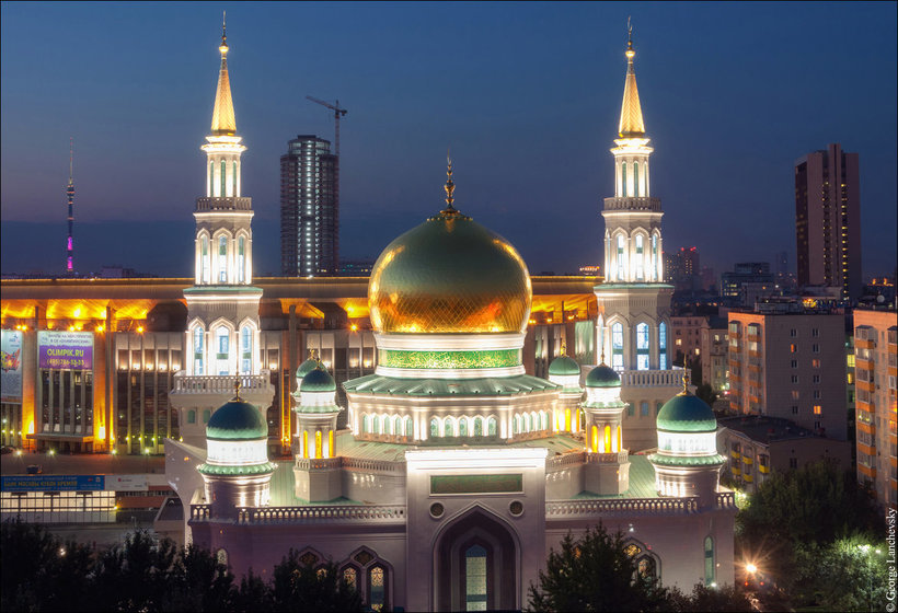 Блог - Самая большая мечеть в Москве Самая большая мечеть в Москве