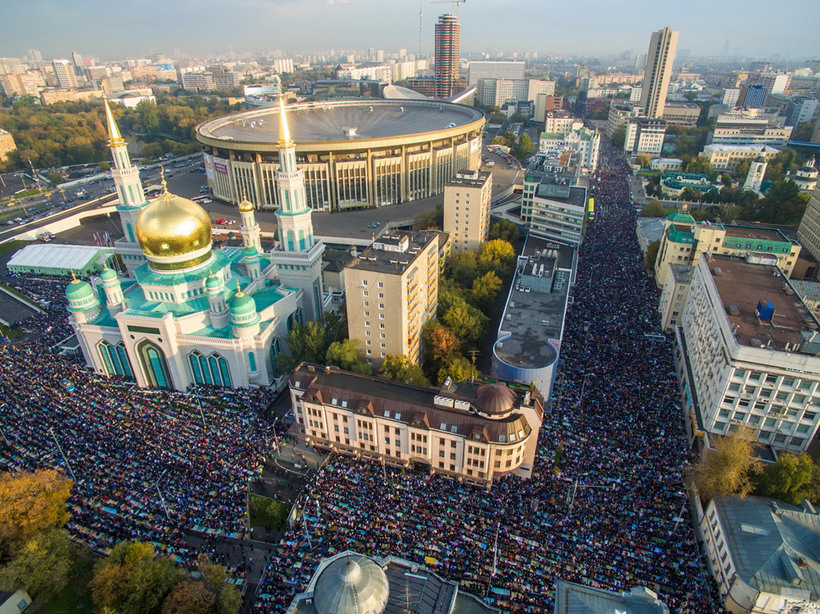 Блог - Самая большая мечеть в Москве Самая большая мечеть в Москве
