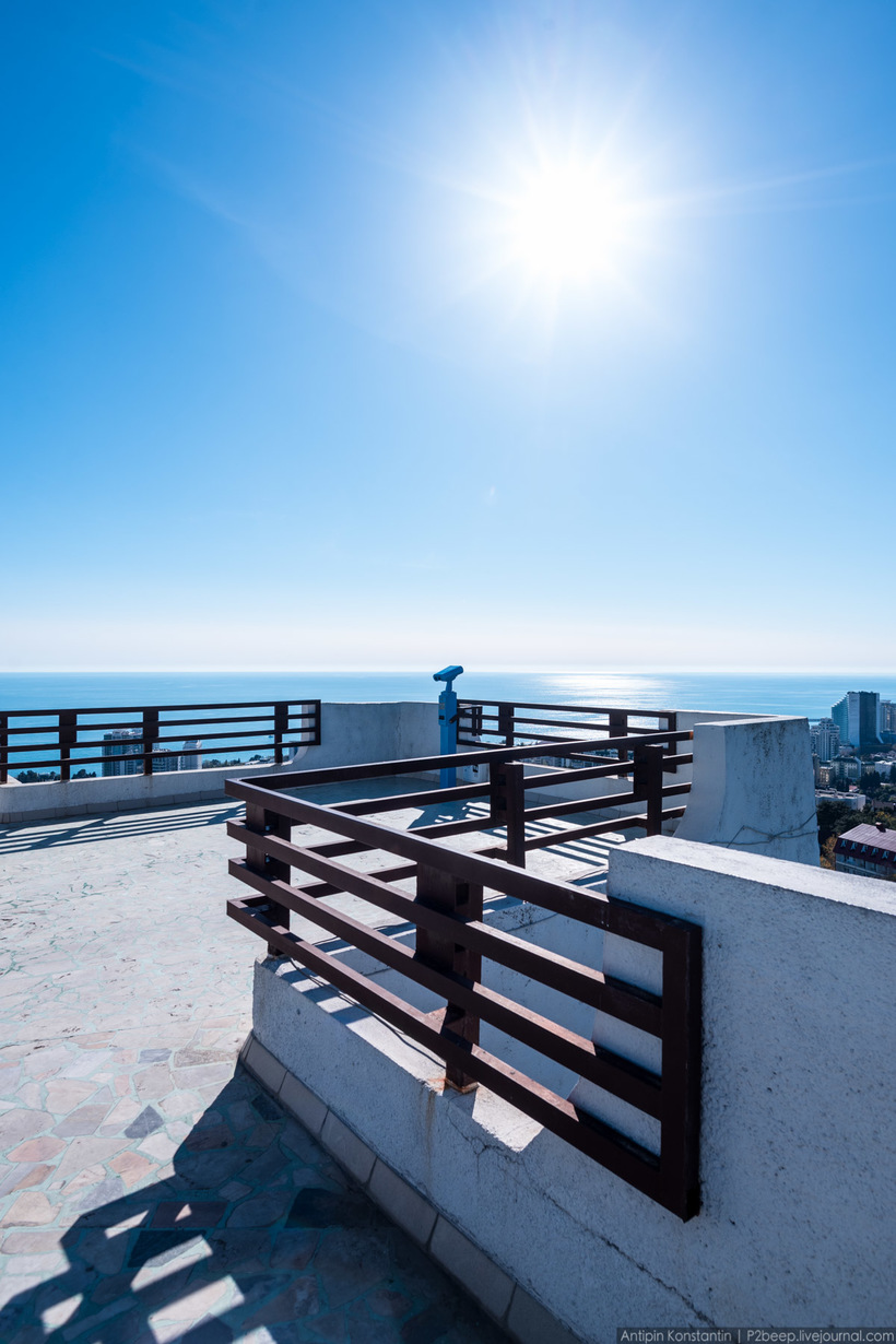 Станции канатной дороги сочинского Дендрария