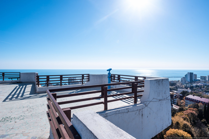 Станции канатной дороги сочинского Дендрария