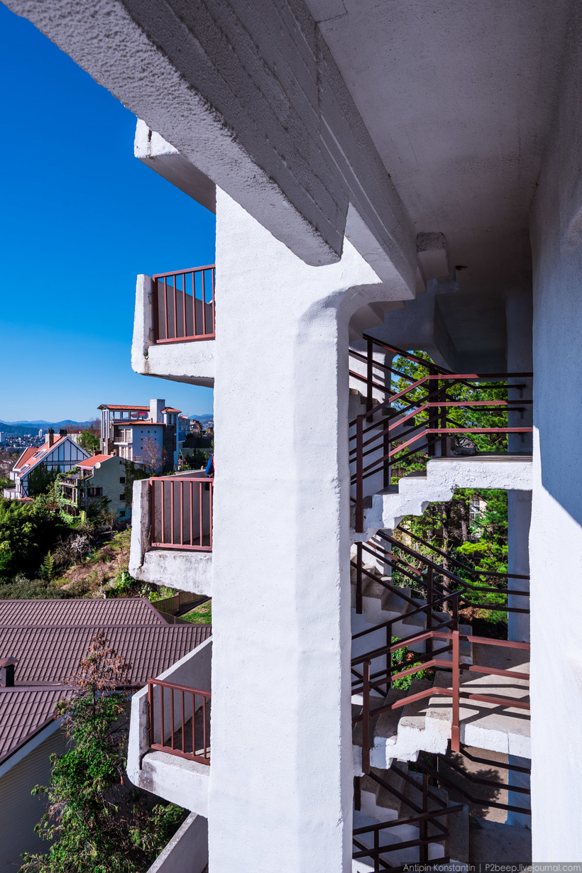 Станции канатной дороги сочинского Дендрария