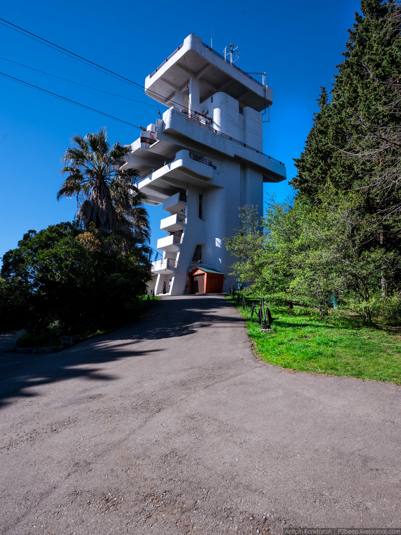 Станции канатной дороги сочинского Дендрария