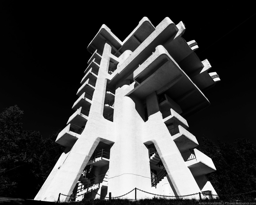 Станции канатной дороги сочинского Дендрария