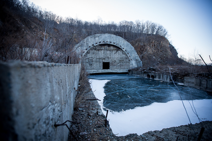 База подводных лодок в бухте Павловского — убежище на случай ядерной войны
