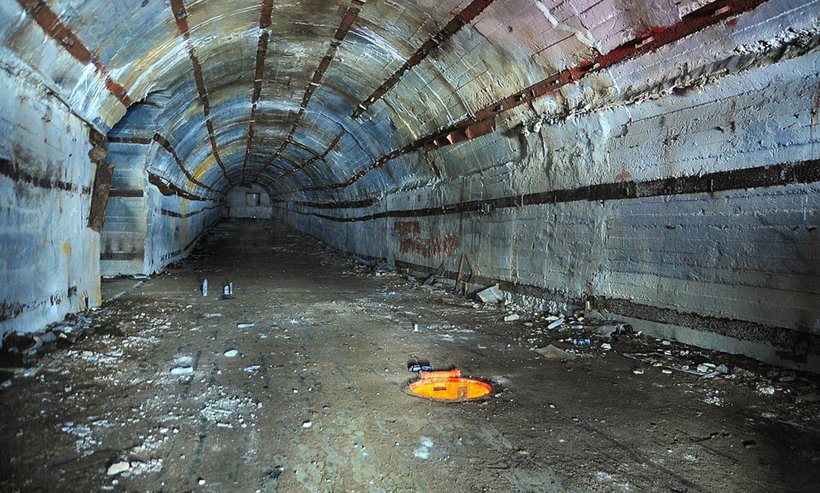 База подводных лодок в бухте Павловского — убежище на случай ядерной войны