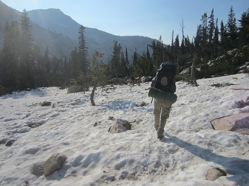 Солнечное затмение в национальном парке Sawtooth Wilderness