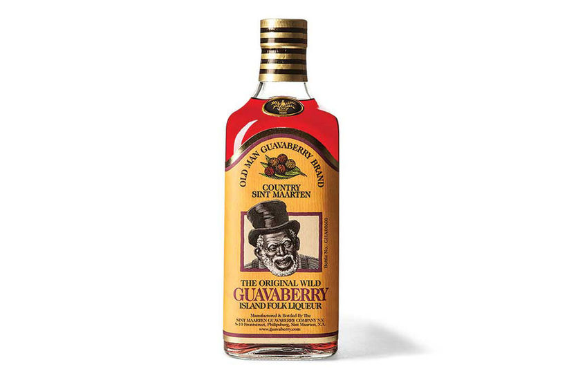 Guavaberry liquor. 