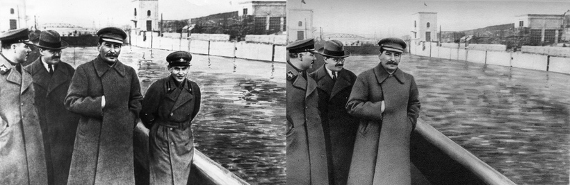 Блог - Искусство удаления людей без фотошопа: как редактировали фотографии в СССР Искусство удаления людей без фотошопа: как редактировали фотографии в СССР