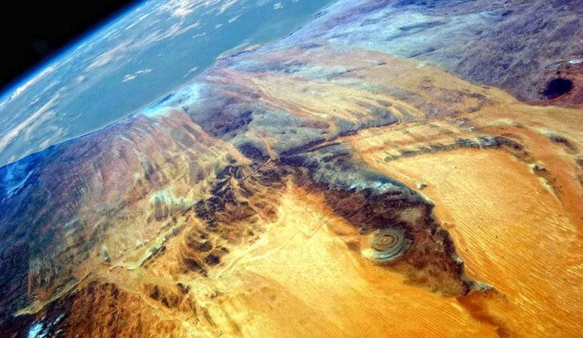 Блог - Глаз Сахары: самый загадочный природный объект нашей планеты Глаз Сахары: самый загадочный природный объект нашей планеты