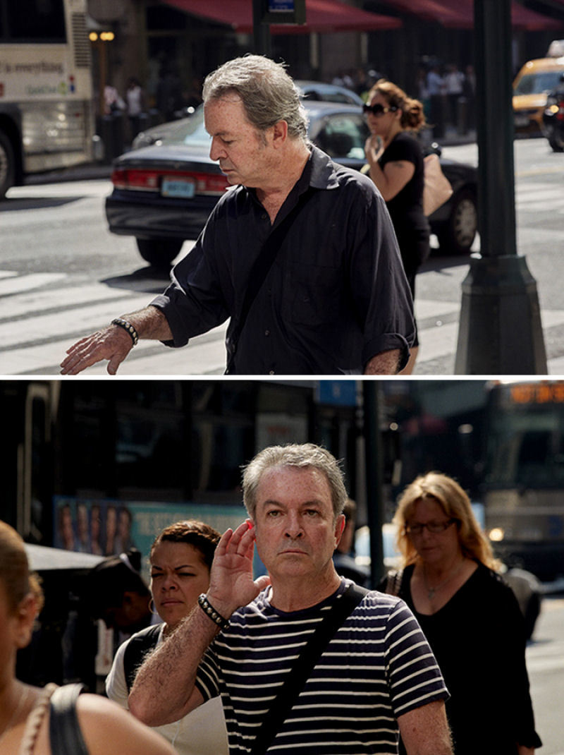 Датский фотограф 9 лет снимал одних и тех же людей по дороге на работу в Нью-Йорке 