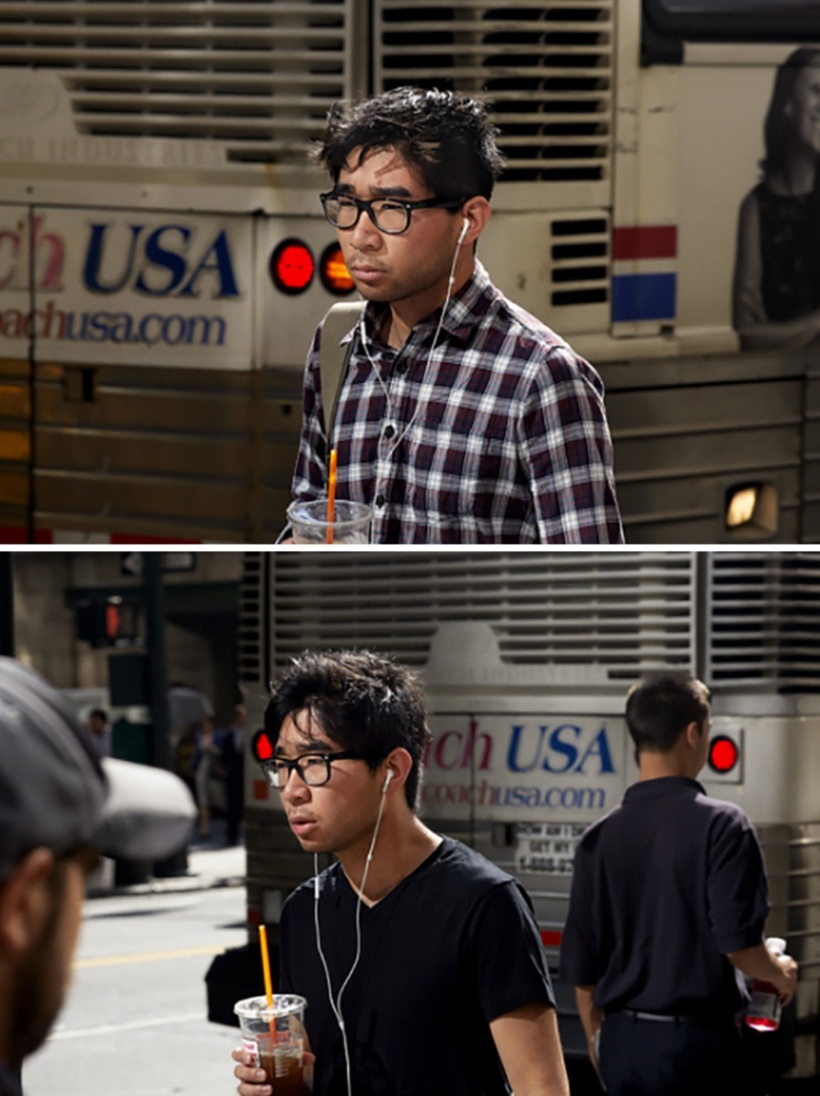 Датский фотограф 9 лет снимал одних и тех же людей по дороге на работу в Нью-Йорке 