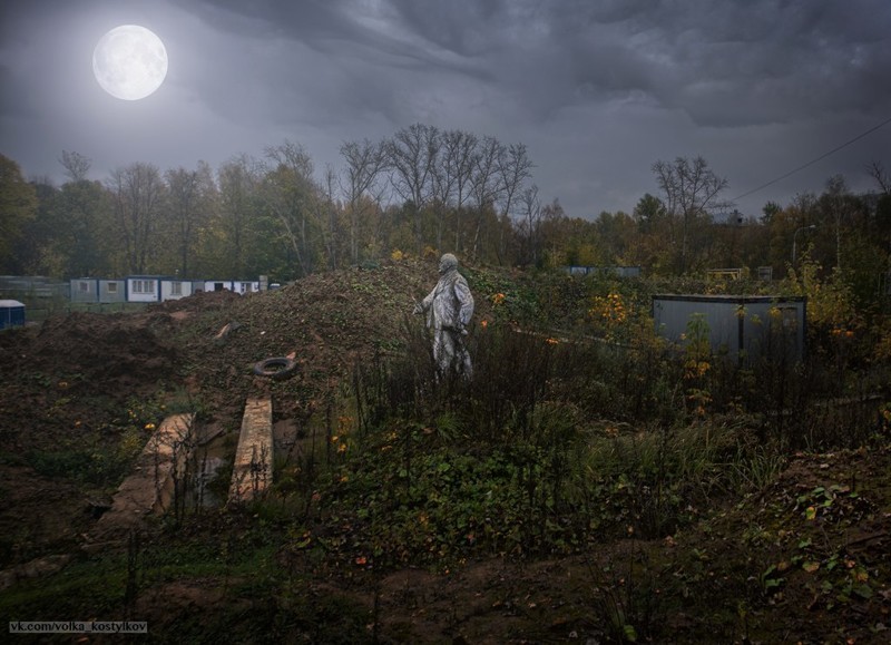 Блог - 15 фотографий Луны на фоне городских пейзажей 15 фотографий Луны на фоне городских пейзажей