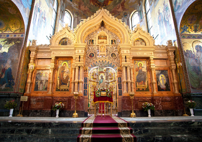 Алтарь Храма Спаса на Крови