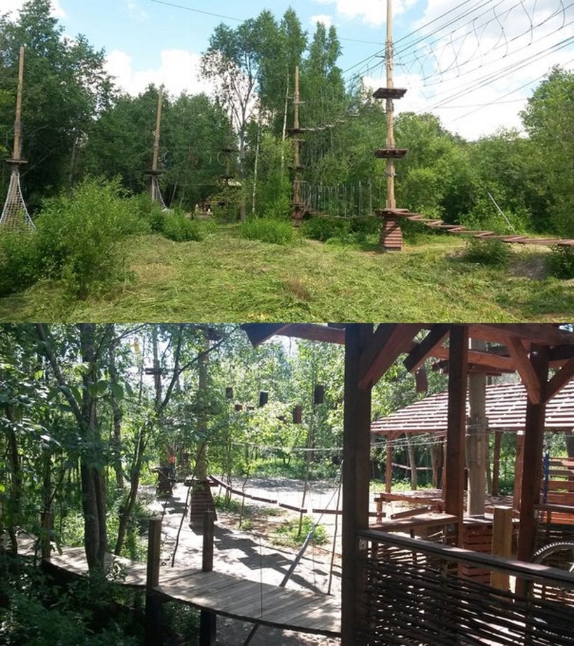 Верёвочный городок ("Норвежский парк")