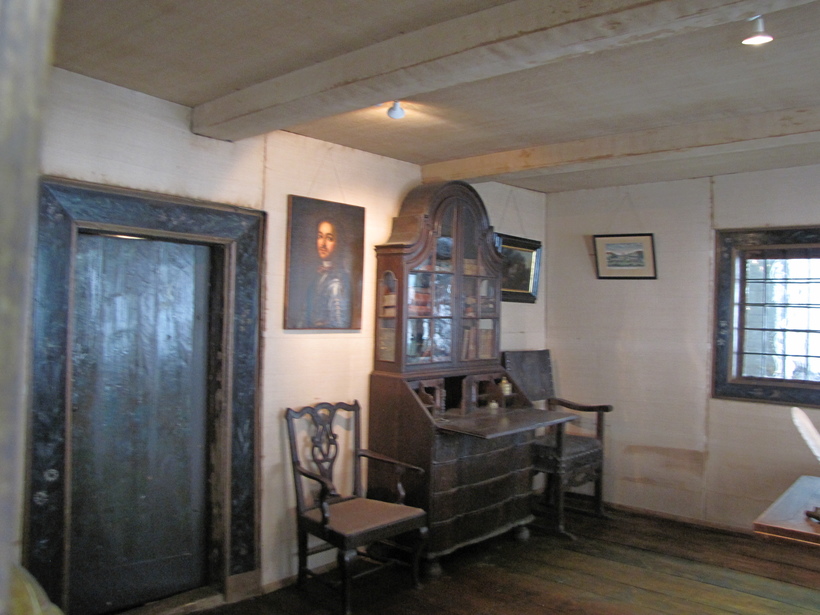 Одно из помещений домика