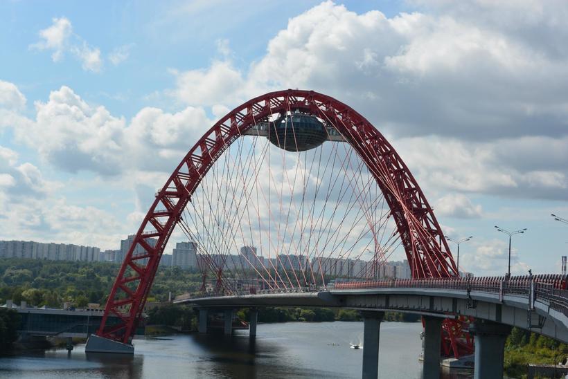 Живописное сооружение Москвы