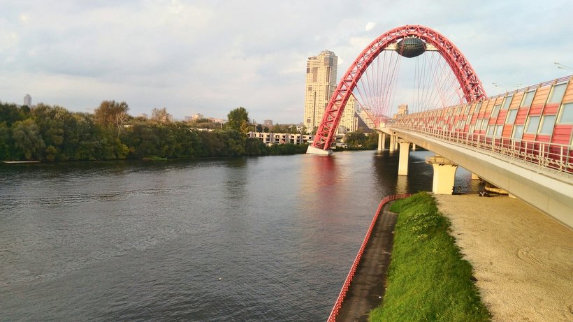 Вантовый мост через Москву-реку