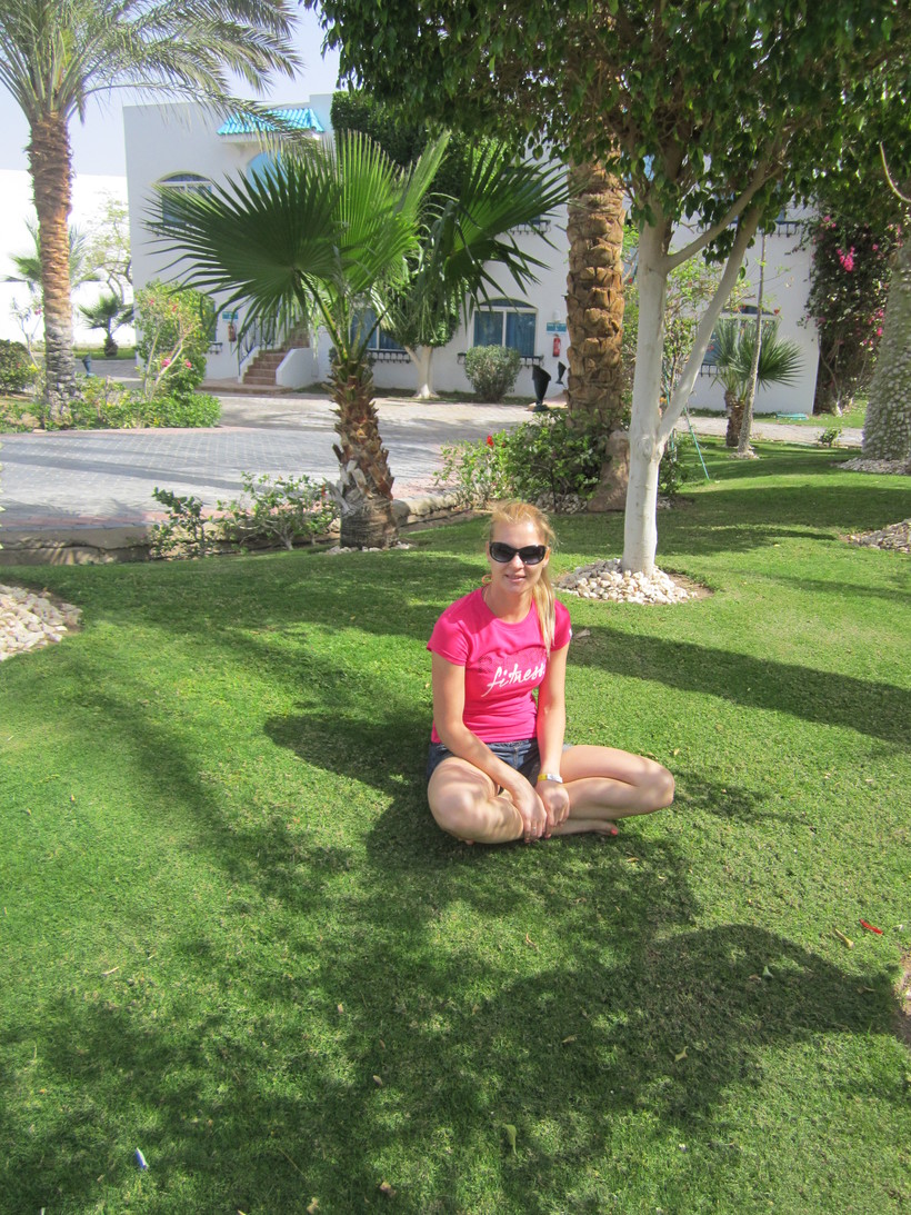 Я на территории отеля.