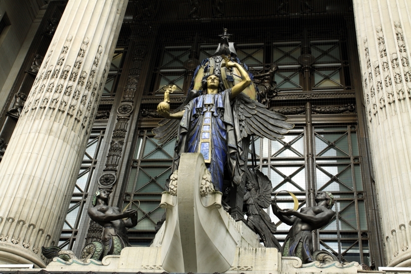 Скульптурный ансамбль мистера Селфриджеса