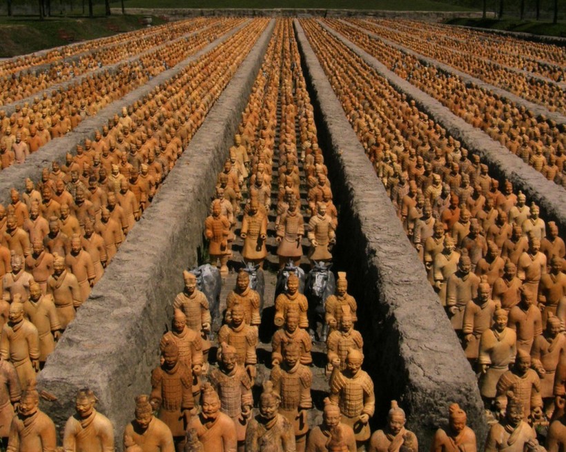Загадки Терракотовой армии китайского императора Цинь Шихуанди