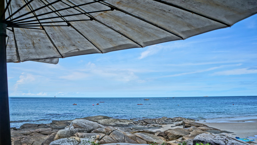 Пляж Таиланда весной