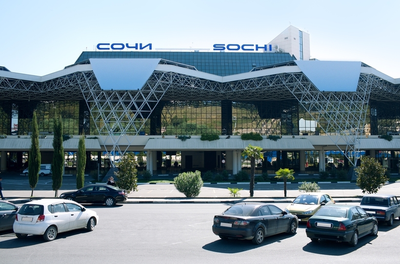 Аэропорт Сочи в октябре