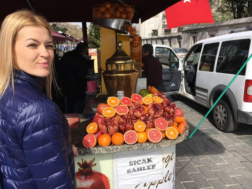 Район Султанахмет, рынок