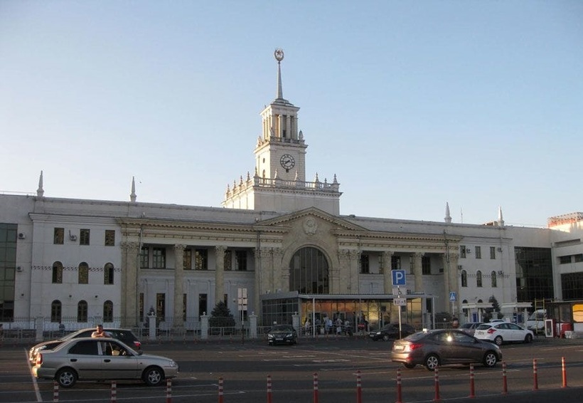 Вокзал в Краснодаре, место пересадки
