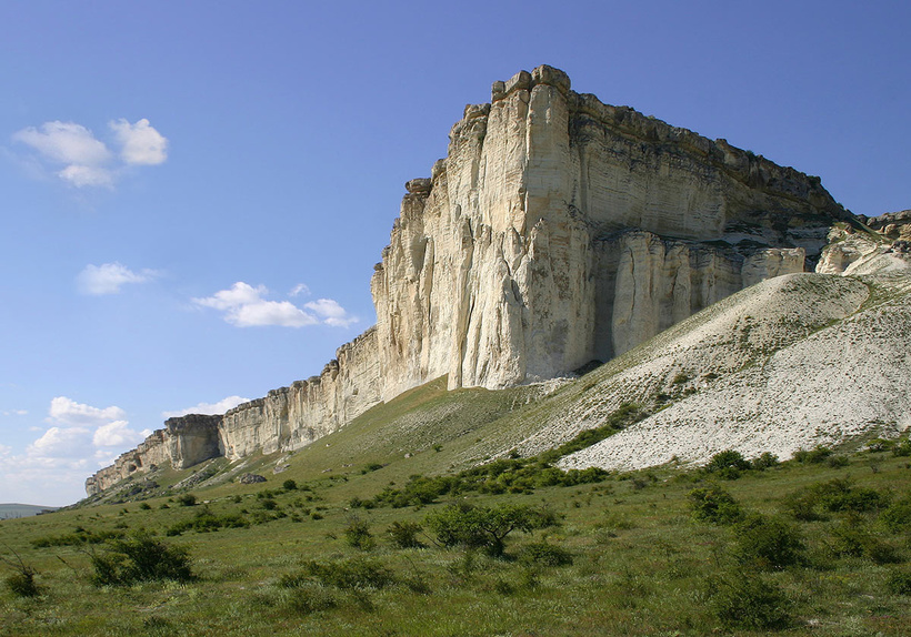 Крым, Белая скала Ак-Кая.