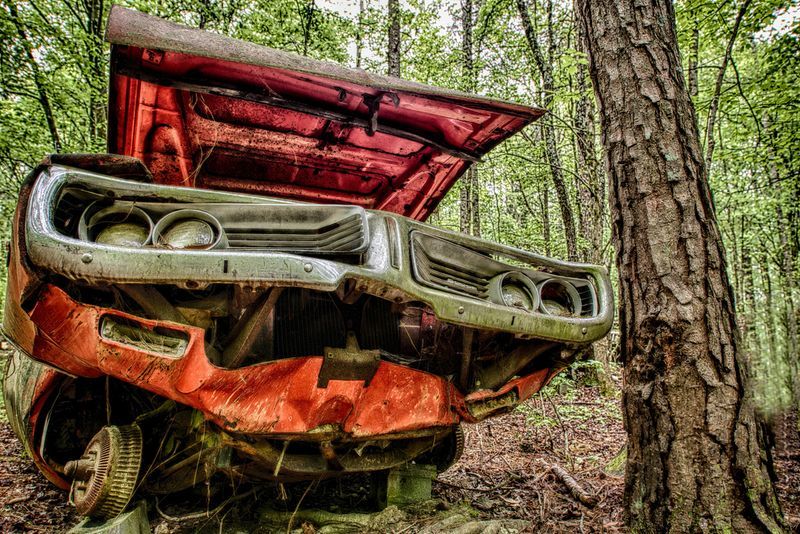 Блог - Колоритное кладбище старинных автомобилей в фотографиях Колоритное кладбище старинных автомобилей в фотографиях