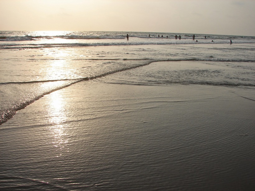 Гоанский закат, апрель 2017