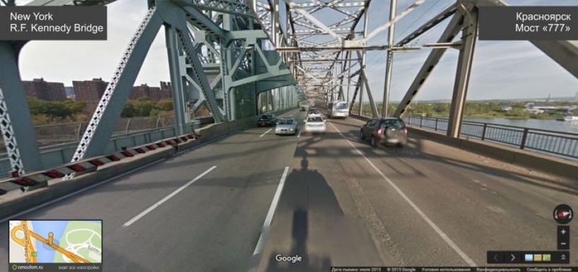 Невероятные сходства между Красноярском и Нью-Йорком нашлись, когда сравнили их улицы