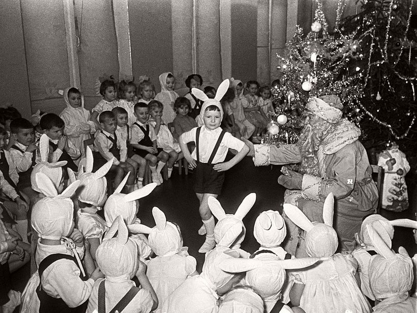 Блог - Винтажные фотографии: как справляли Новый год в СССР Винтажные фотографии: как справляли Новый год в СССР