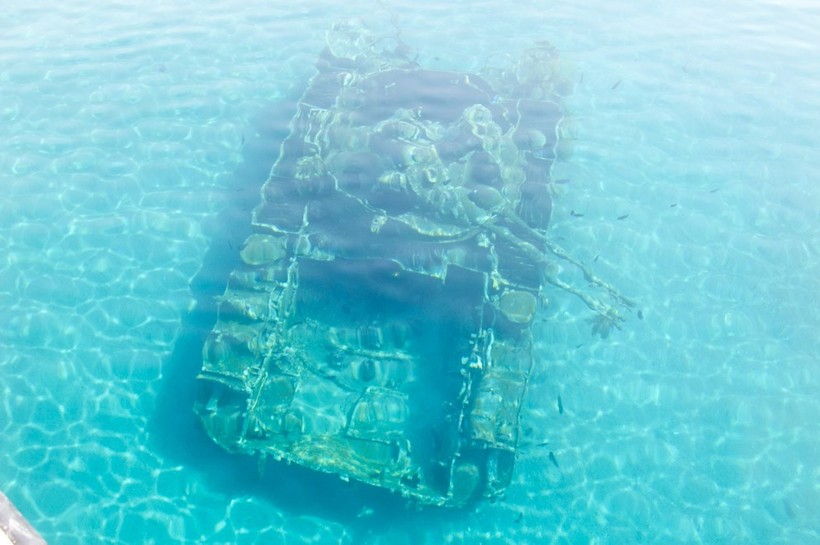 Танк на дне моря
